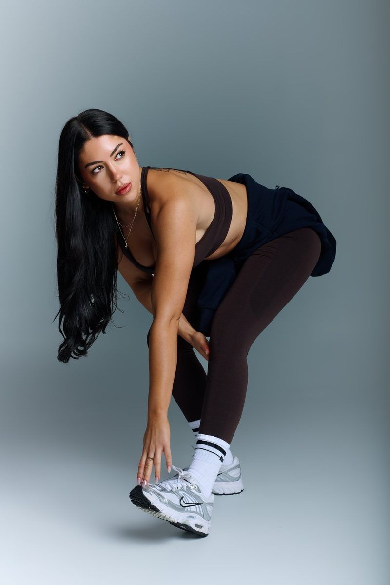 Elena entrenando